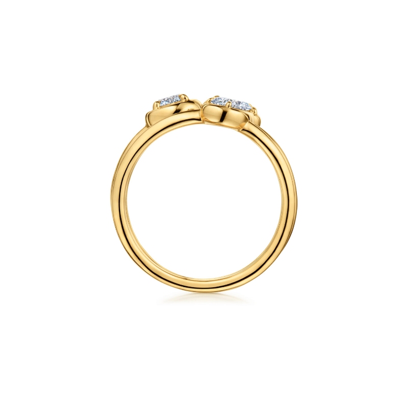 Kwiat Starry Night 3 Row Bezel Ring