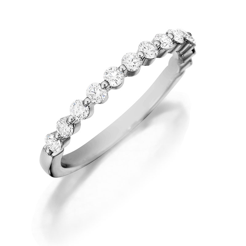 Henri Daussi Half Way Round Diamond Band