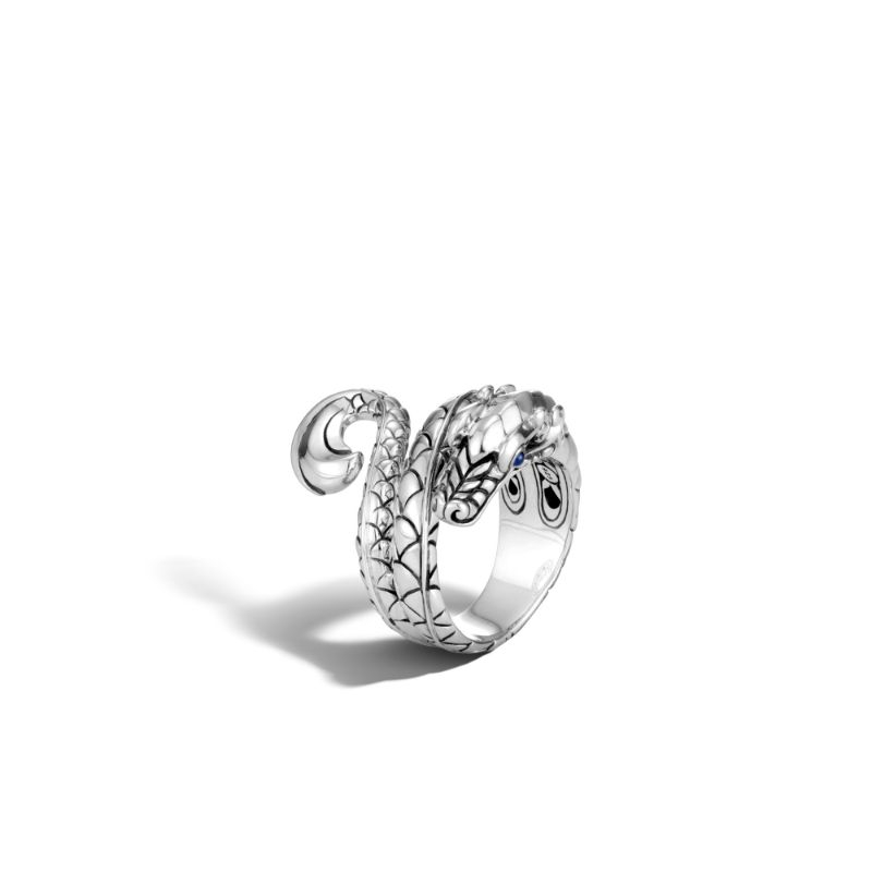 Sterling Silver Legends Naga Ring