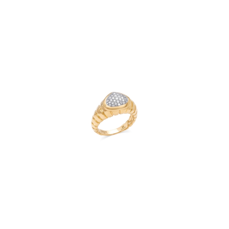18K Yellow Gold Trisolina Timo Ring