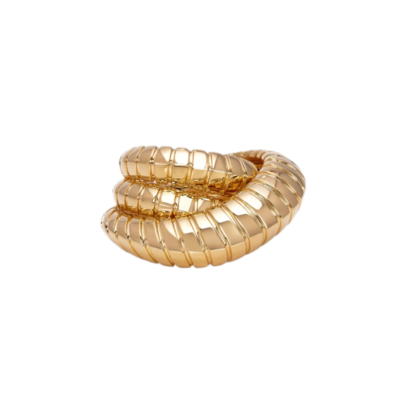 18K Yellow Gold Trisola Magnus Ring