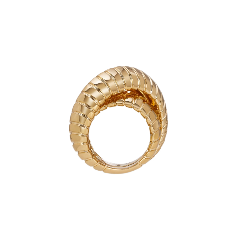 18K Yellow Gold Trisola Magnus Ring