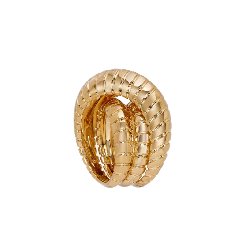 18K Yellow Gold Trisola Magnus Ring
