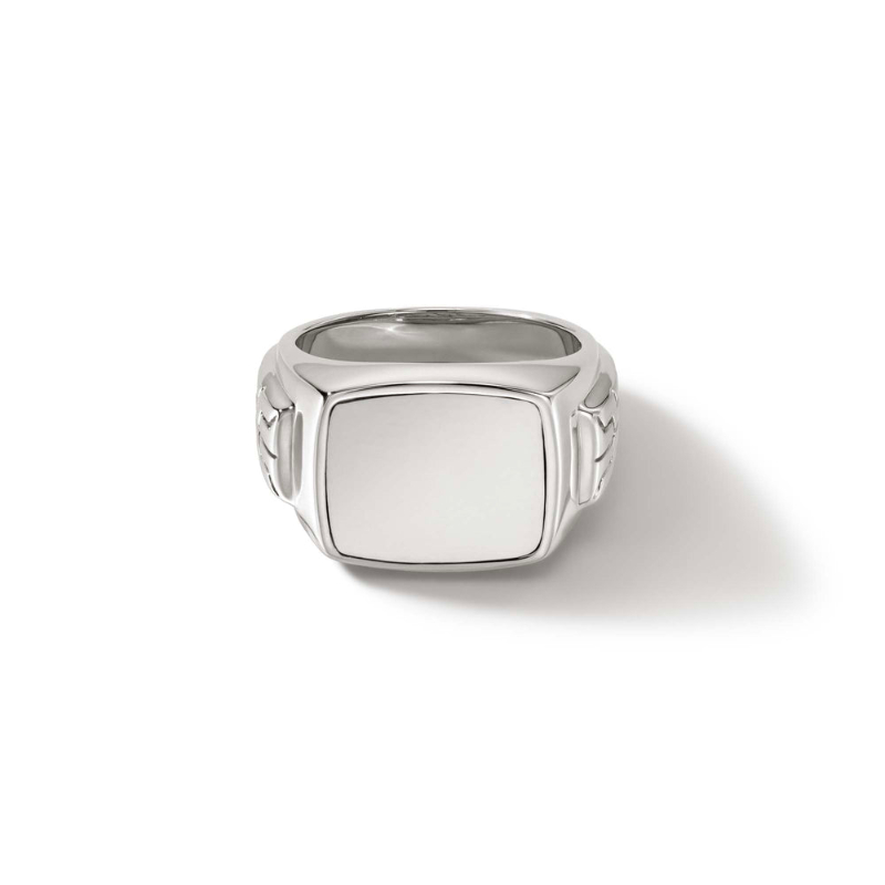 Sterling Silver ID Signet Ring