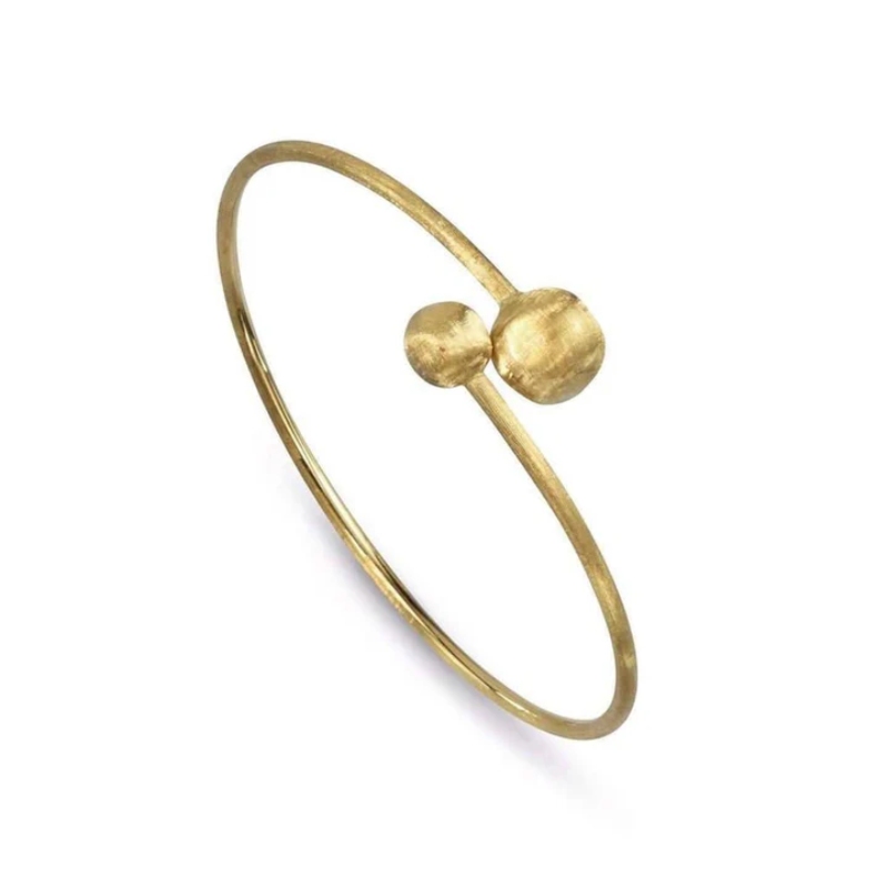 Marco Bicego 18K Yellow Gold Africa Hugging Flexible Bangle