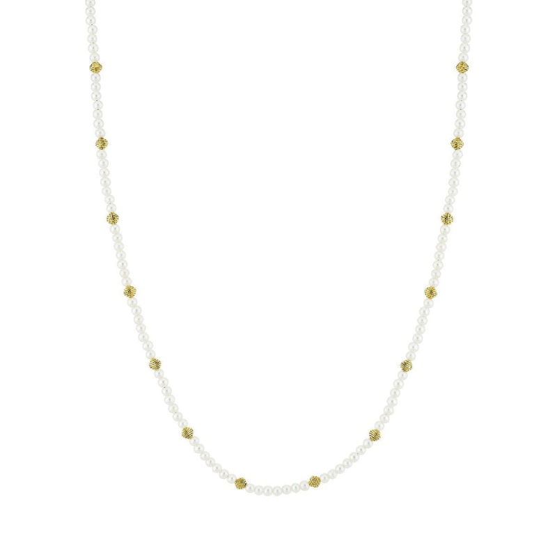 Sloane Street 18K Yellow Gold Bead Necklace