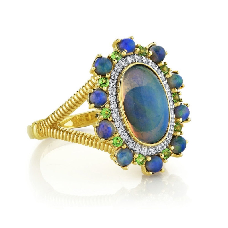 Sloane Street 18K Yellow Gold Oval Ring