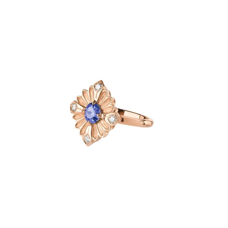 Rouvenat Stamp Flower Ring