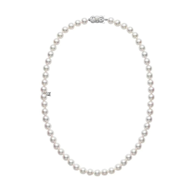 Mikimoto Akoya Cultured Pearl Strand 18" Necklace