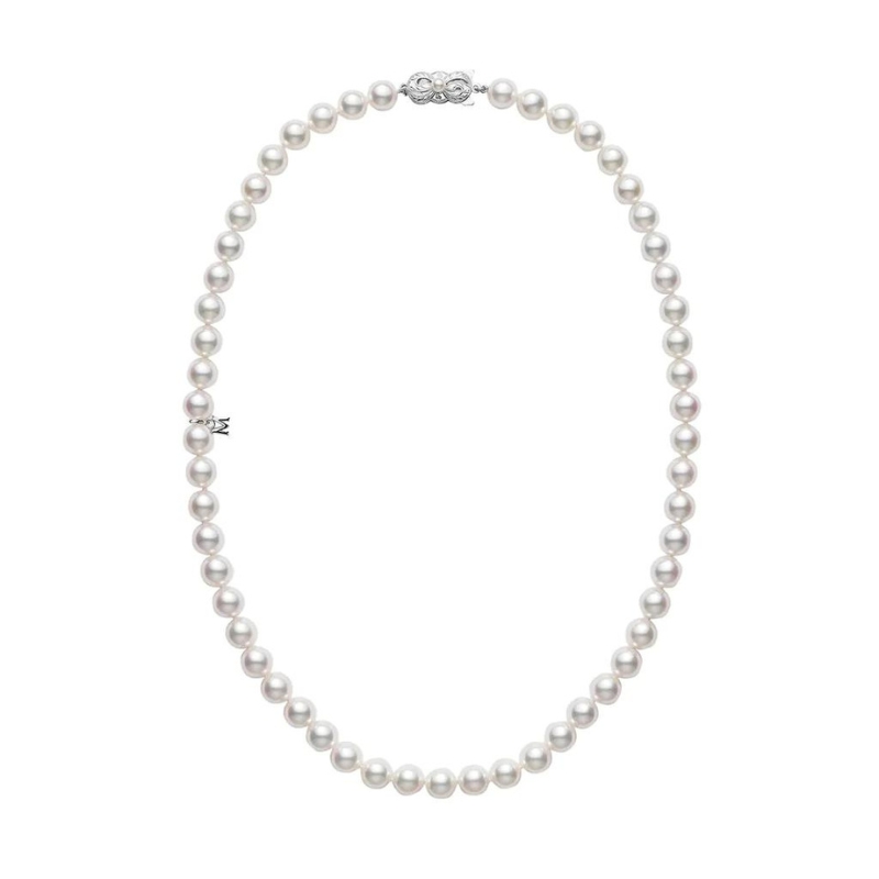 Mikimoto Akoya Cultured Pearl Strand 18" Necklace