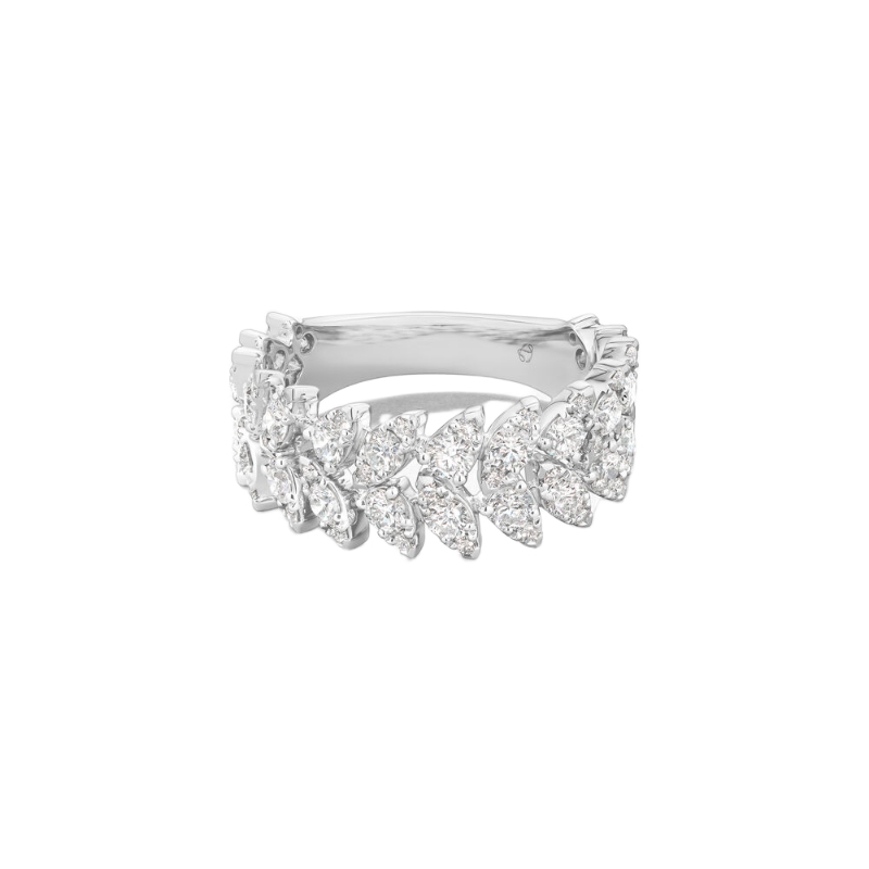 Aerial Double Dewdrop Ring