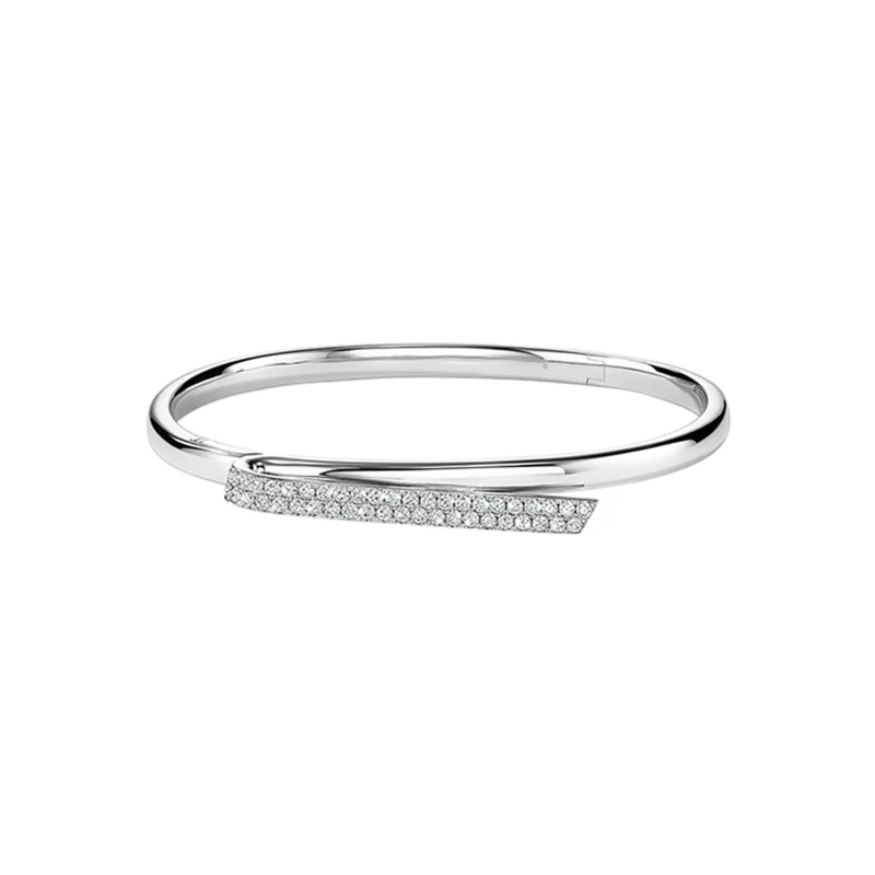 Hearts On Fire Inside/Out Flip Bangle Bracelet