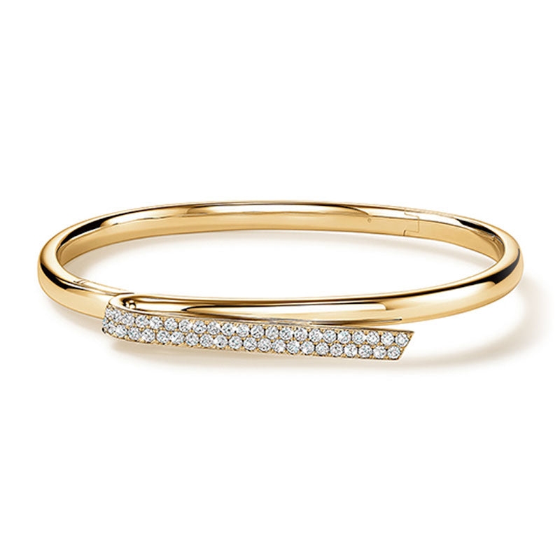 Hearts On Fire Inside/Out Flip Bangle Bracelet
