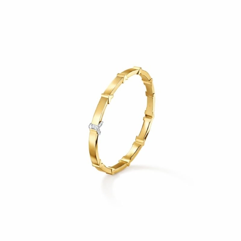 Copley Architectural Bangle Bracelet