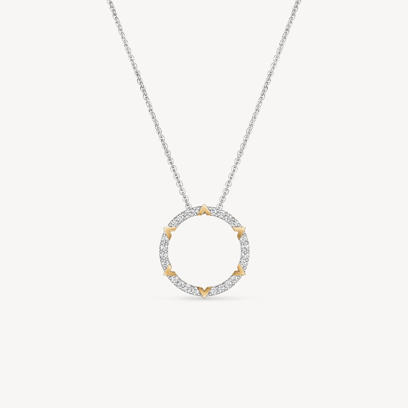 Copley Pave Pendant Necklace