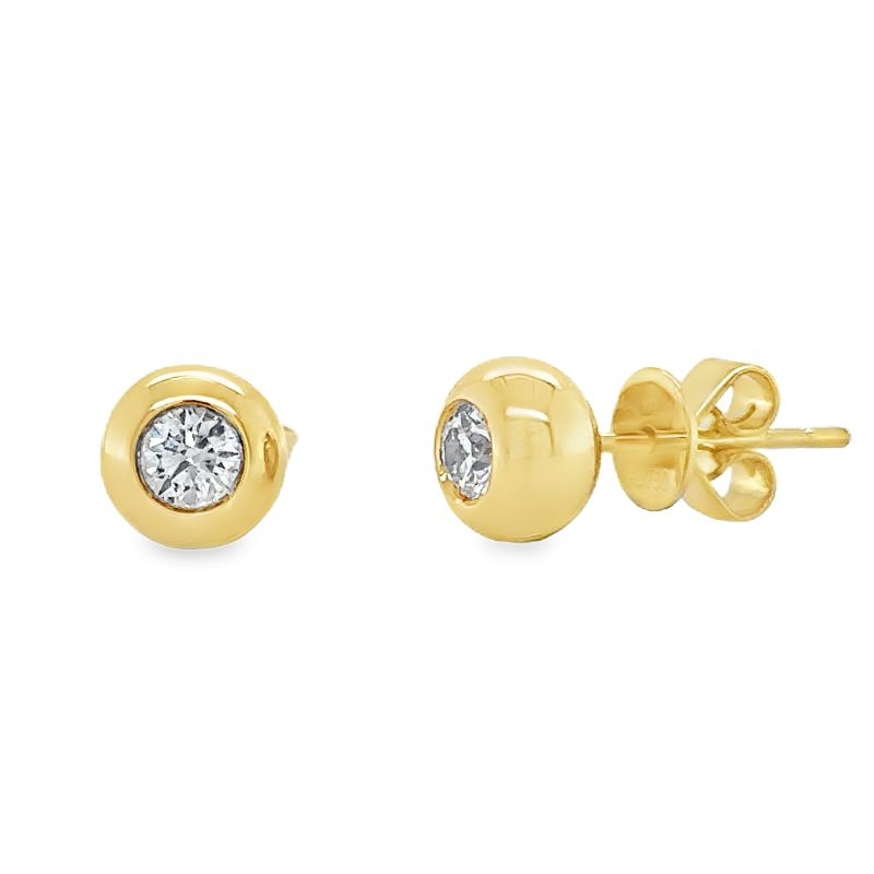 Dream Solitaire Stud Earrings