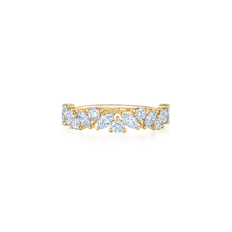 Kwiat Wave Eternity Ring