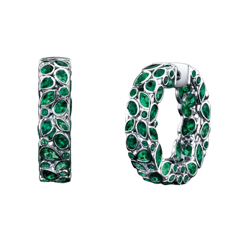 Robert Procop De La Vie Clutch Hoop Earrings