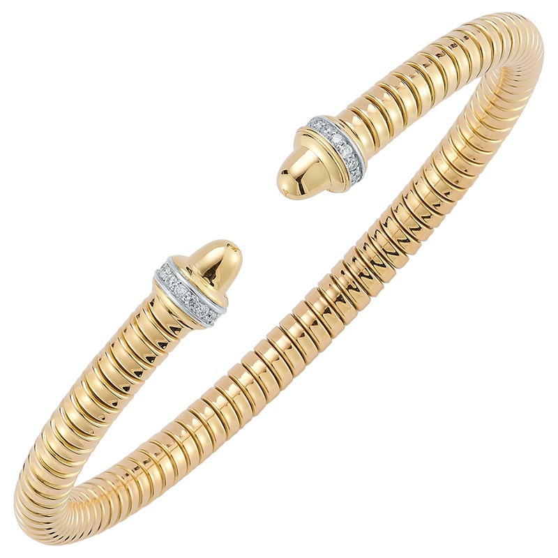 Fallon B. 18K Yellow Gold Bangle