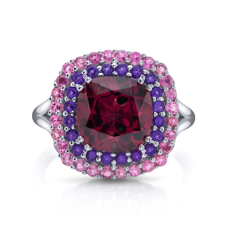 Fallon B. Glamour Double Halo Ring