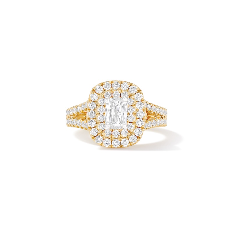 Henri Daussi Double Halo Ring