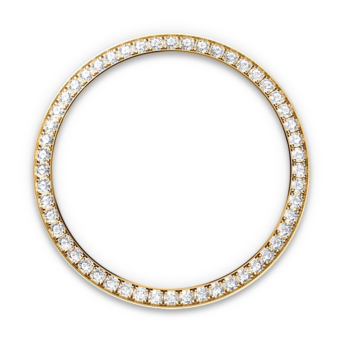 Diamond-set bezel