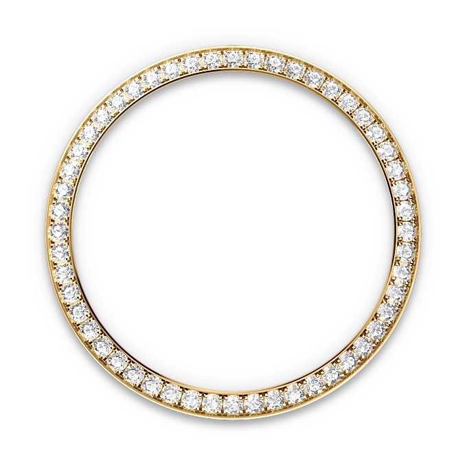 Diamond-set bezel
