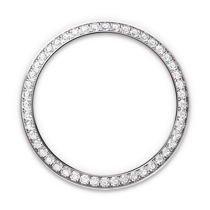 Diamond-set bezel