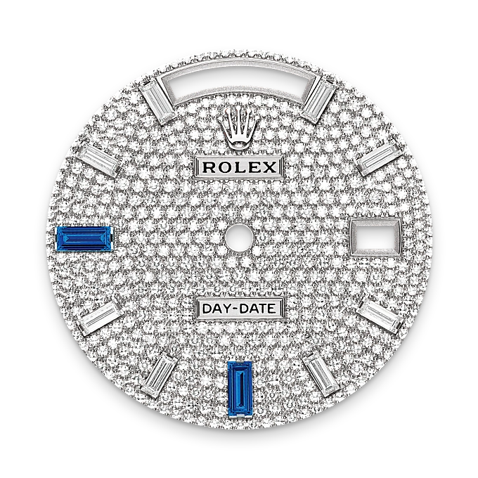 Diamond-Paved Dial
